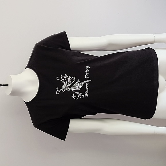 NWT Manx Fairy black t-shirt - Picture 1 of 10